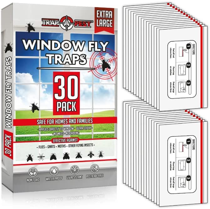 BioCare® Window Fly Trap - 1 pk of 4 traps
