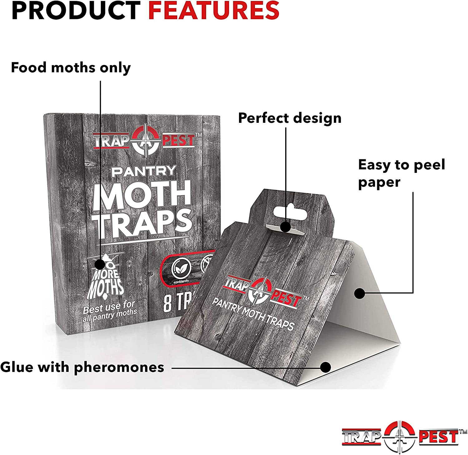 The Pantry Pest® Trap - 2-16 Traps